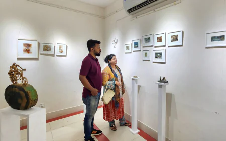 Pradyut’s artworks reflect wider philosophy of daily life