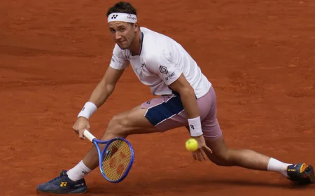 Draper ousts Musetti to meet Ruud in Madrid Open final