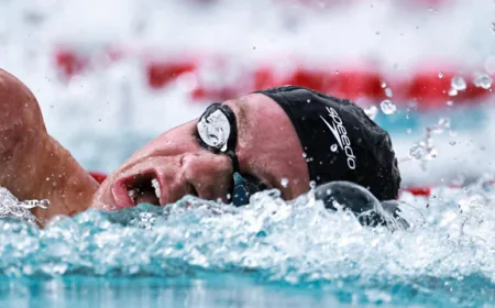 Finke grabs 400m medley victory over world record-holder Marchand