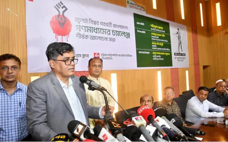 UN support to be sought to prepare a report on 15 years’ journalism in Bangladesh: Alam