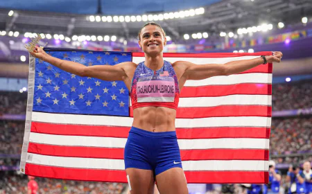 McLaughlin-Levrone sets world's fastest of year in 400m hurdles
