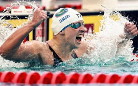 Ledecky, Walsh cap Pro Swim meet with world records