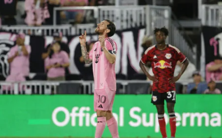 Messi and Miami bounce back with 4-1 crushing of Red Bulls