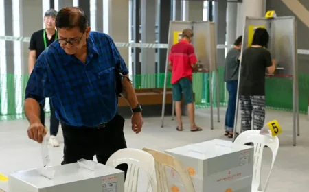 Singapore ruling party wins election in landslide