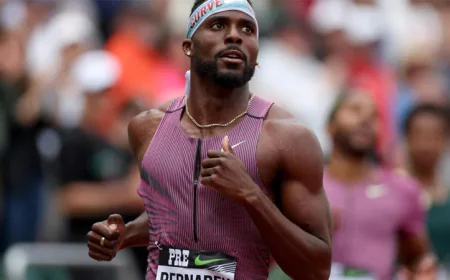 Bednarek runs this year's world-best 200m to win at Miami Grand Slam