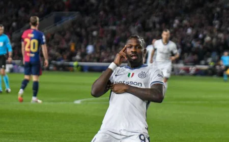 Thuram to step up as Inter try to save season with Champions League