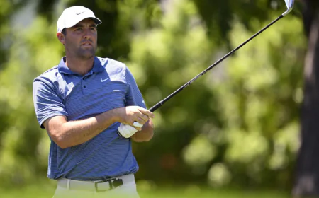 Scheffler ties 72-hole PGA record in CJ Cup Byron Nelson romp