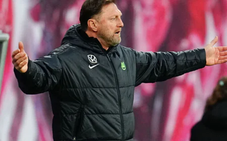 Wolfsburg sack Hasenhuettl after Dortmund thumping