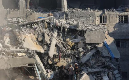 Gaza civil defence says 19 killed in Israeli strikes