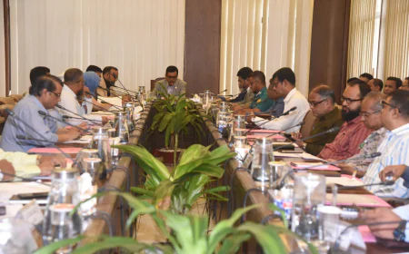6th Meeting of Dhaka South City Corporation’s Management Committee Held