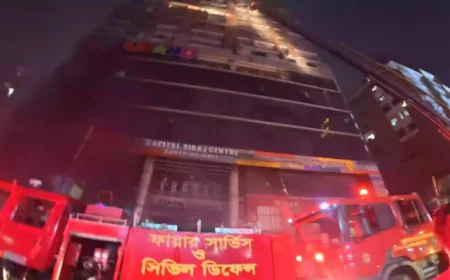 18 Rescued as Firefighters Tame Bailey Road Building Blaze