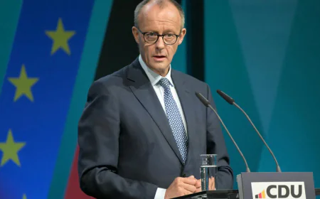 Germany's Merz misses majority in 1st parliament vote on chancellor