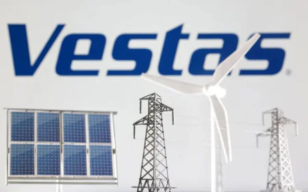 Wind energy giant Vestas keeps earnings forecast despite tariffs