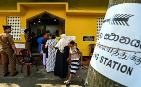 Sri Lanka government faces first vote test in local polls