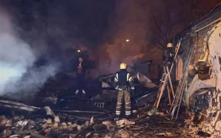 Drone Attack on Ukrainian Capital Kills Two, Injures Eight: Mayor