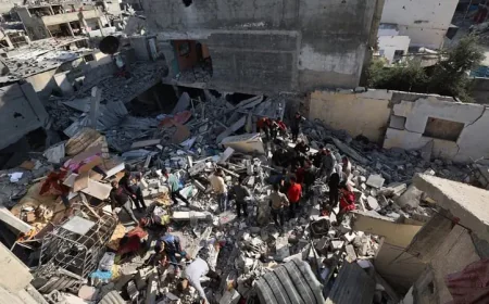 Gaza Rescuers Report 11 Killed in Israeli Strikes