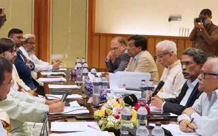 Consensus Commission Meets Bhasani Anusari Parishad