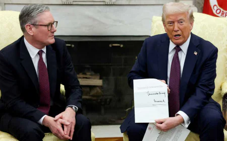 Washington and London Set to Reveal New Tariff Deal