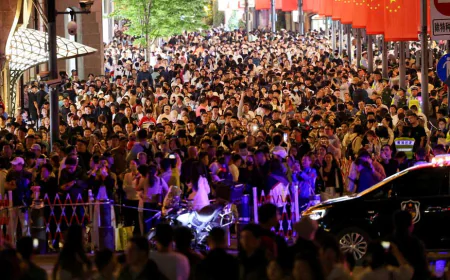 Holiday Spending in China Rises Slightly, While Trade War Impacts Services Sector