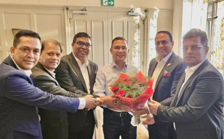 Tarique Rahman Engages with BNP Activists from Singapore