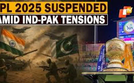 IPL 2025 Suspended Indefinitely Due to Indo-Pak Tensions