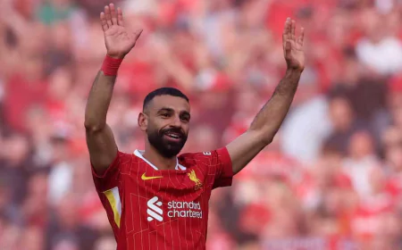 Salah, Russo Claim Top Honours in FWA Football Awards