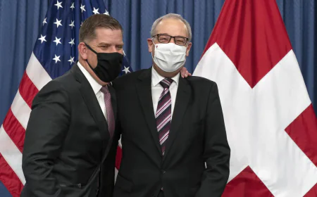 Tariff Talks to Gain Momentum as US, Swiss Reach Accord