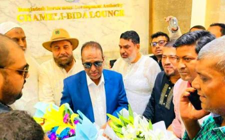 Hanif Paribahan Owner Md. Hanif Returns to Bangladesh After 15 Years