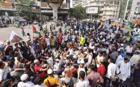 Blockade Continues in Shahbagh, Rally to Kick Off at 3PM