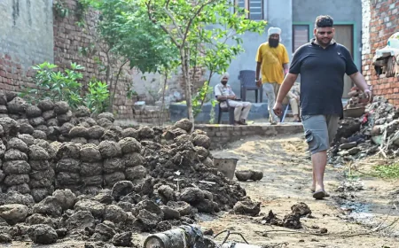 Indian Town Mourns Twin Children Killed in Pakistani Shelling