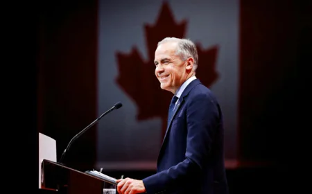 New Cabinet for Canada’s PM Carney to Be Sworn in on Tuesday