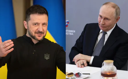 Drone Strikes Hit Ukraine as Zelensky Awaits Putin’s Response on Peace Talks