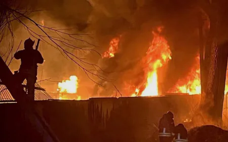 Russia Fires 108 Drones Overnight, Ukraine Says, Defying Ceasefire Push