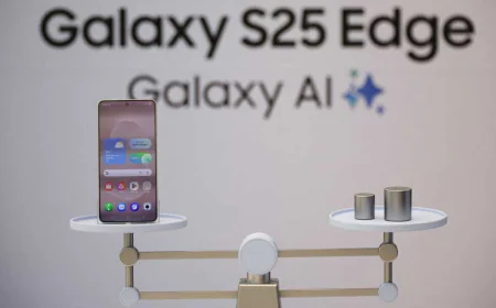 Samsung Debuts Thinnest Smartphone Yet in Bid to Outpace Apple