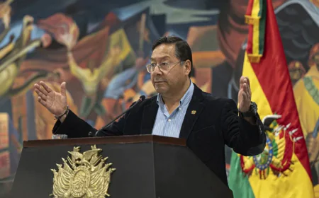 Bolivia's President Arce Announces Decision Not to Seek Reelection