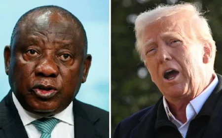 South African President to Meet Trump Wednesday Amid Rising Tensions