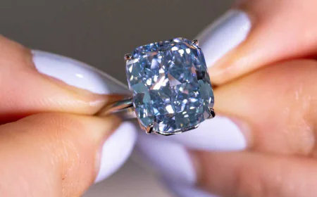 ‘Mediterranean Blue Diamond’ Expected to Command $20 Million at Auction