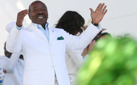 Ex-Gabon Leader's Family Members Granted Provisional Release Ahead of Trial