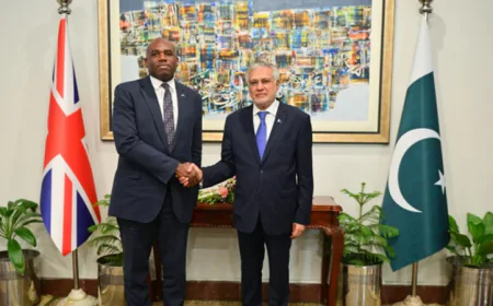 UK and Pakistan Foreign Ministers Hold Talks Following India Tensions