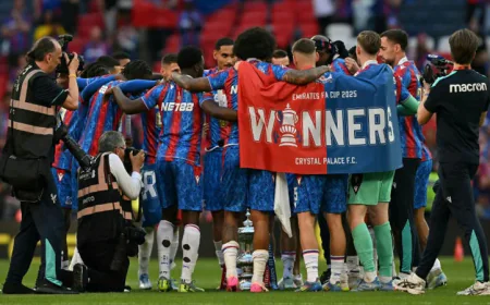 Glasner Leads Palace to FA Cup Win, Marking a Historic Milestone
