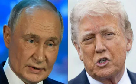 Trump Announces Plans to Speak with Putin to End Ukraine ‘Bloodbath’