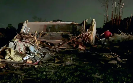 Severe Storms and Tornadoes Claim Over 25 Lives in South-Central US