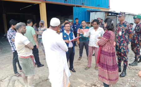 3,000 Sacks of Adulterated Fish Feed Seized in Kolaroa; Seller Fined Tk 30,000