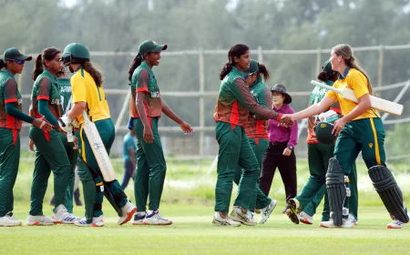 South Africa Defeats Emerging Women in T20 Series