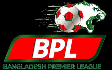 Three BPL Football Matches Scheduled for Tomorrow