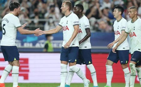 Tottenham Adds South Korea to Asia Pre-Season Tour