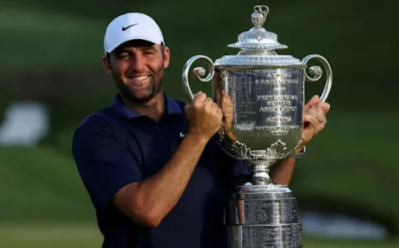 Scheffler Says Hard-Fought PGA Win Won’t Ignite Future Major Talk