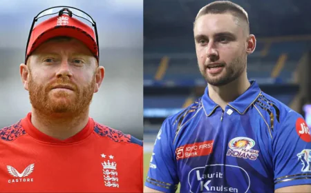 Bairstow Joins Mumbai Indians for IPL Playoffs