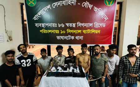 10 members of 'Hitlu Babu' arrested from Matikata in the capital