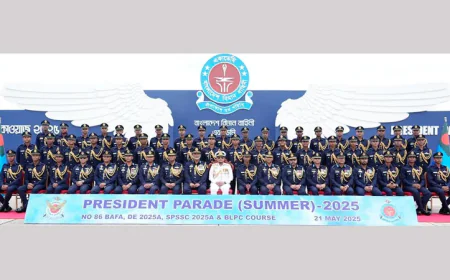 Summer President Parade Held at BAF Academy